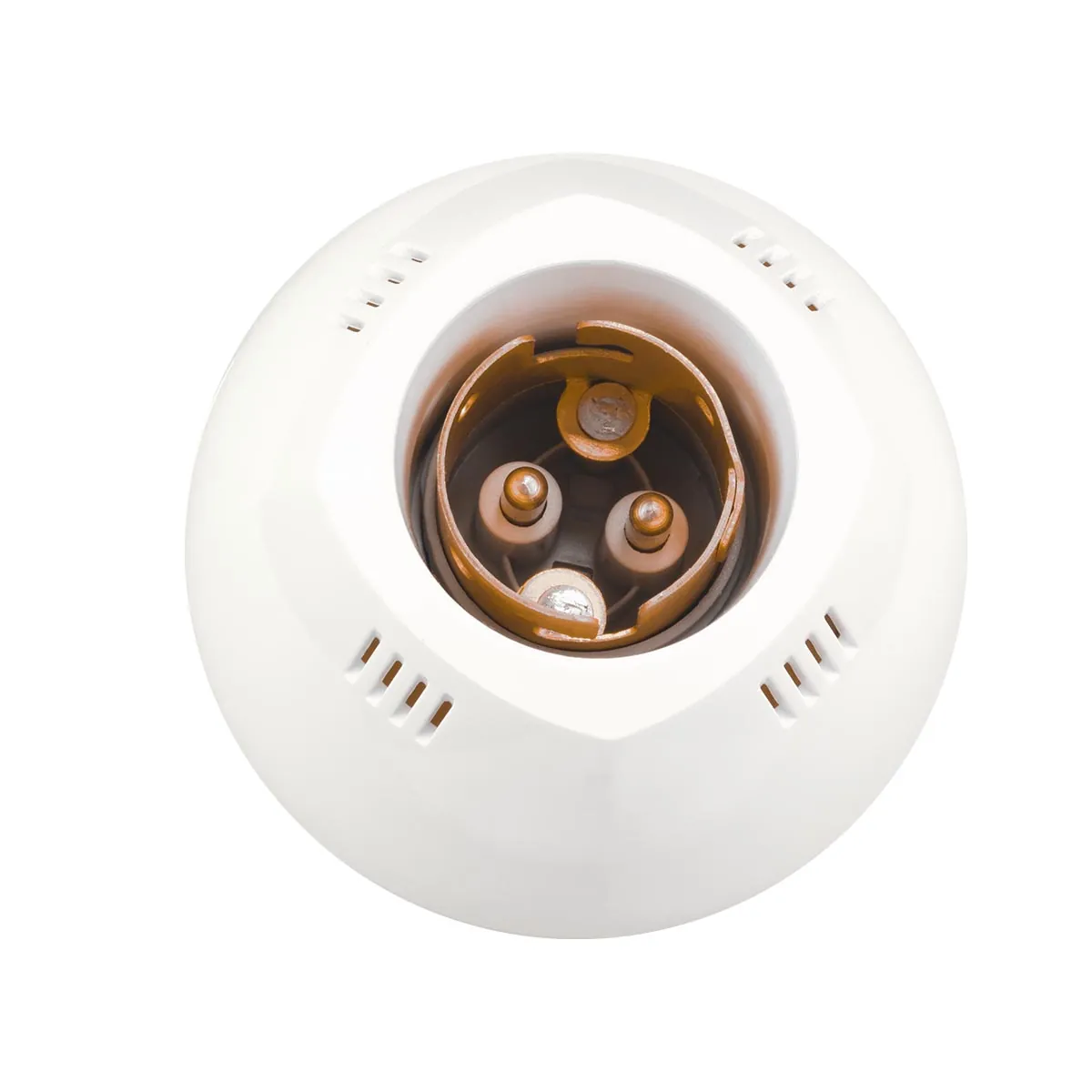IndoAsian Fancy Batten Bulb Holder, White 698473