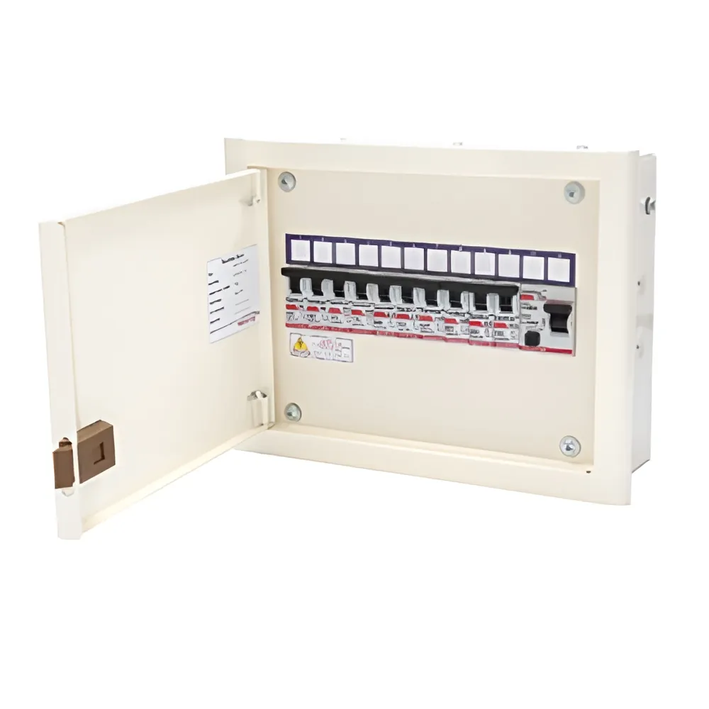 IndoAsian Optipro SPN 4 Way Double Door Distribution Board 811805