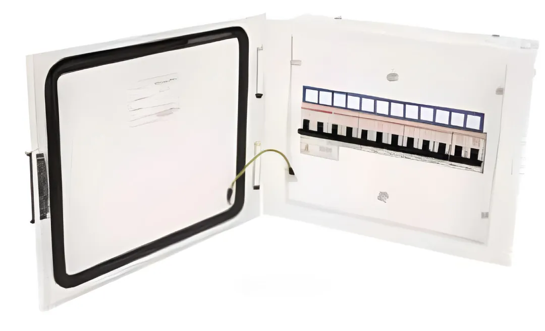 IndoAsian Optipro 10 Modules 10 Ways IP43 SPN Double Door Distribution Board (DB) 811812