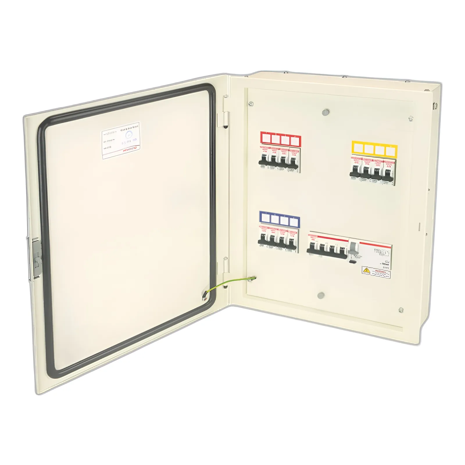 IndoAsian Optipro TPN 4 Way Compact (4+12) Double Door Distribution Board 811840