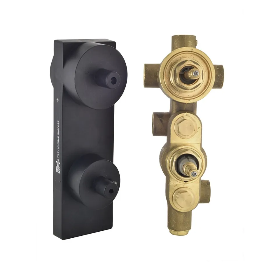 Jaquar Allied Aquamax Thermostatic Shower Mixer Concealed Body with 3-Way Diverter, Chrome | Code: ALD-CHR-683N