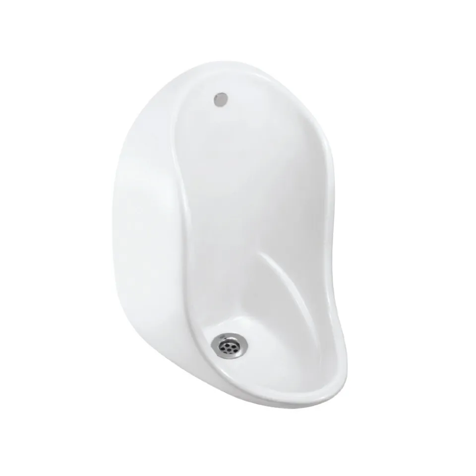 Jaquar Wall-Mounted Urinal with Water Spreader Hole and Fixing Accessories, 355 x 340 x 535 mm, White | Code: URS-WHT-13261H