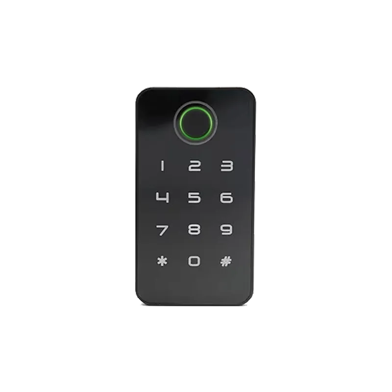 Kich Digital Furniture Wardrobe Lock with Fingerprint, Touch Passcode and E-Key, Black, Code: DFL1102B