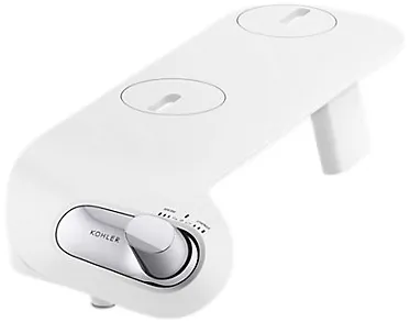 Kohler PureWash® M120 Toilet seat attachment for bidet functionality, Cat. No.: 29958IN-0, White