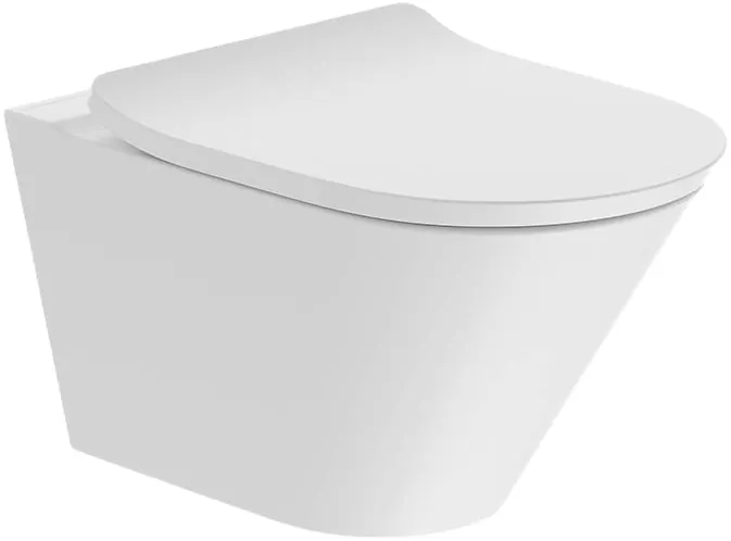 Kohler Brazn round wall hung toilet bundle, Cat. No.: 26994IN-0, White