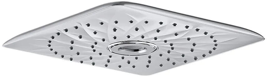 Kohler Rain Max Square 30.5 cm single-function rainhead, 22 lpm, Cat. No.: 26856IN-CP, Polished Chrome