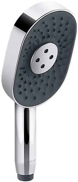 Kohler Statement™ Oblong three-function handshower, 9.5 lpm, Cat. No.: 28695IN-CP, Polished Chrome