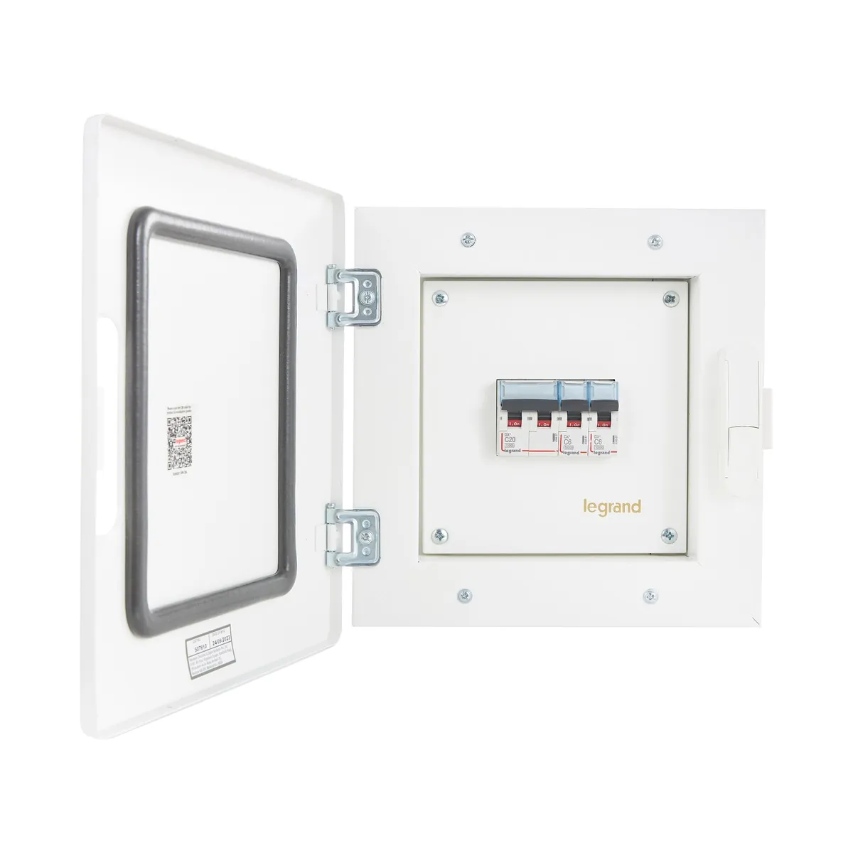 Legrand Ekinox SPN DB's 4 way - 4 module, Cat. No.: 5076 10