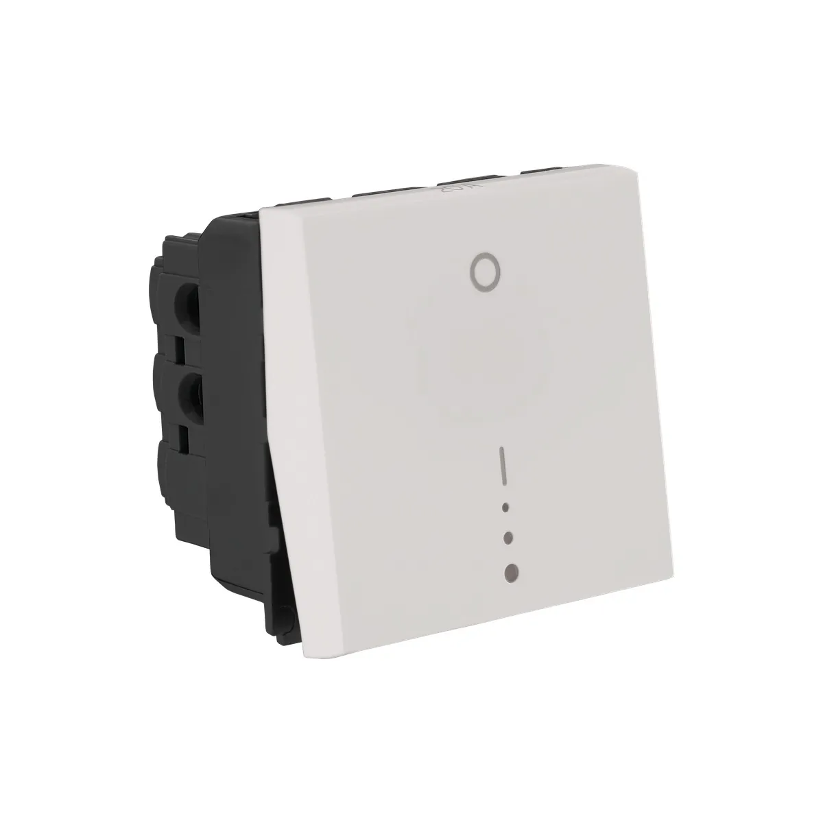 Legrand Myrius 20A - Switch - DP - 1 Way - with Indicator - 2 Module, Cat. No.: 6792 14