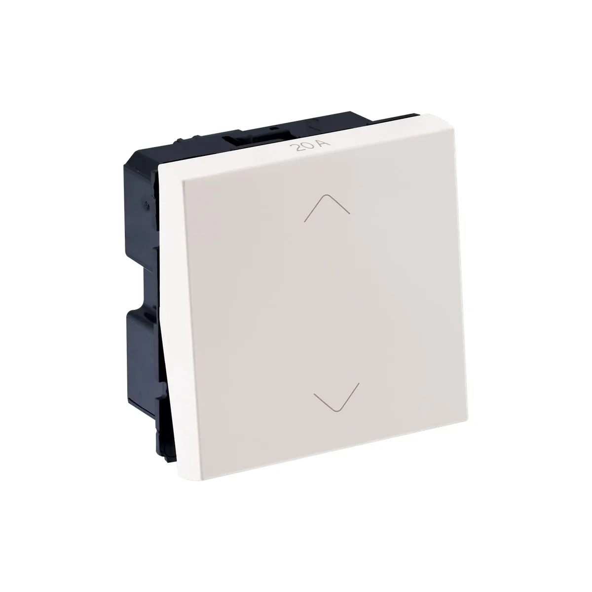 Legrand Myrius 20A - Switch - 2 Way - 2 Module, Cat. No.: 6792 15