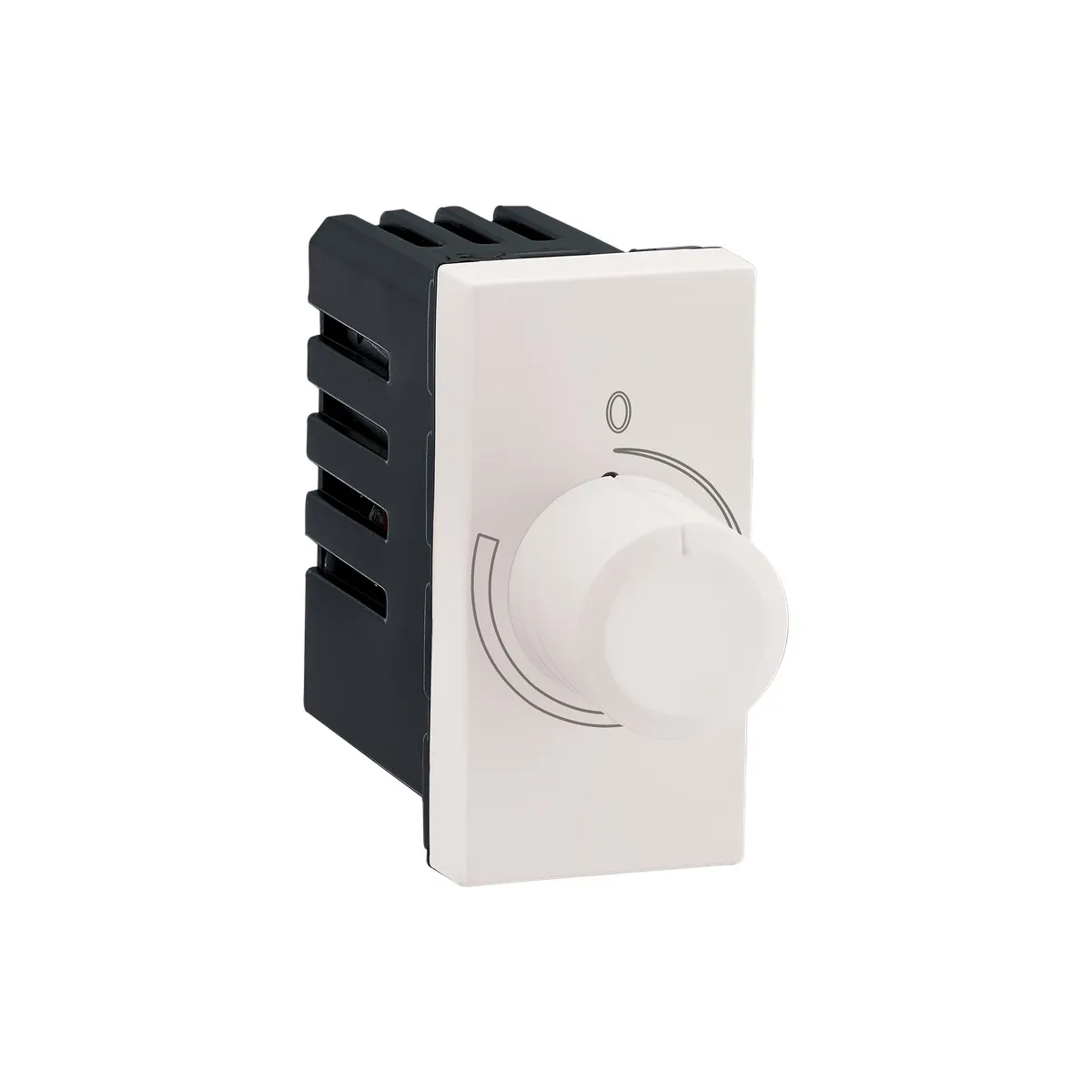 Legrand Myrius Rotary Dimmer - 400 Watts - 1 Module, Cat. No.: 6792 36