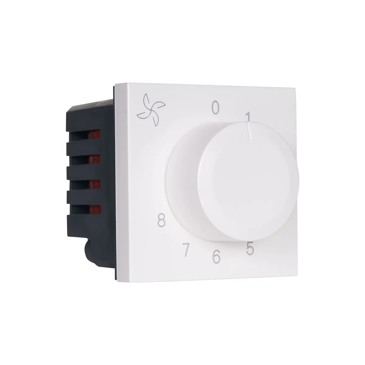 Legrand Myrius Fan Regulator - 8 Step - 100 Watts ISI - 2 Module, Cat. No.: 6792 31