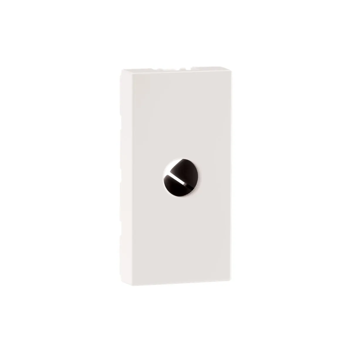 Legrand Myrius Cable Outlet - 8mm - 1 Module, Cat. No.: 6792 75