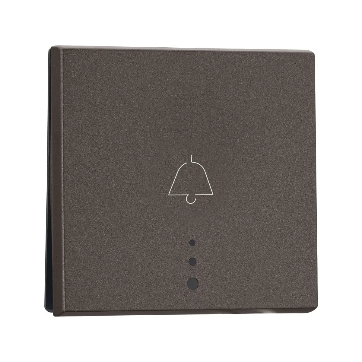Legrand Myrius 6A - Bell Push - 1 Way - with Indicator - 2 Module, Cat. No.: 6794 23