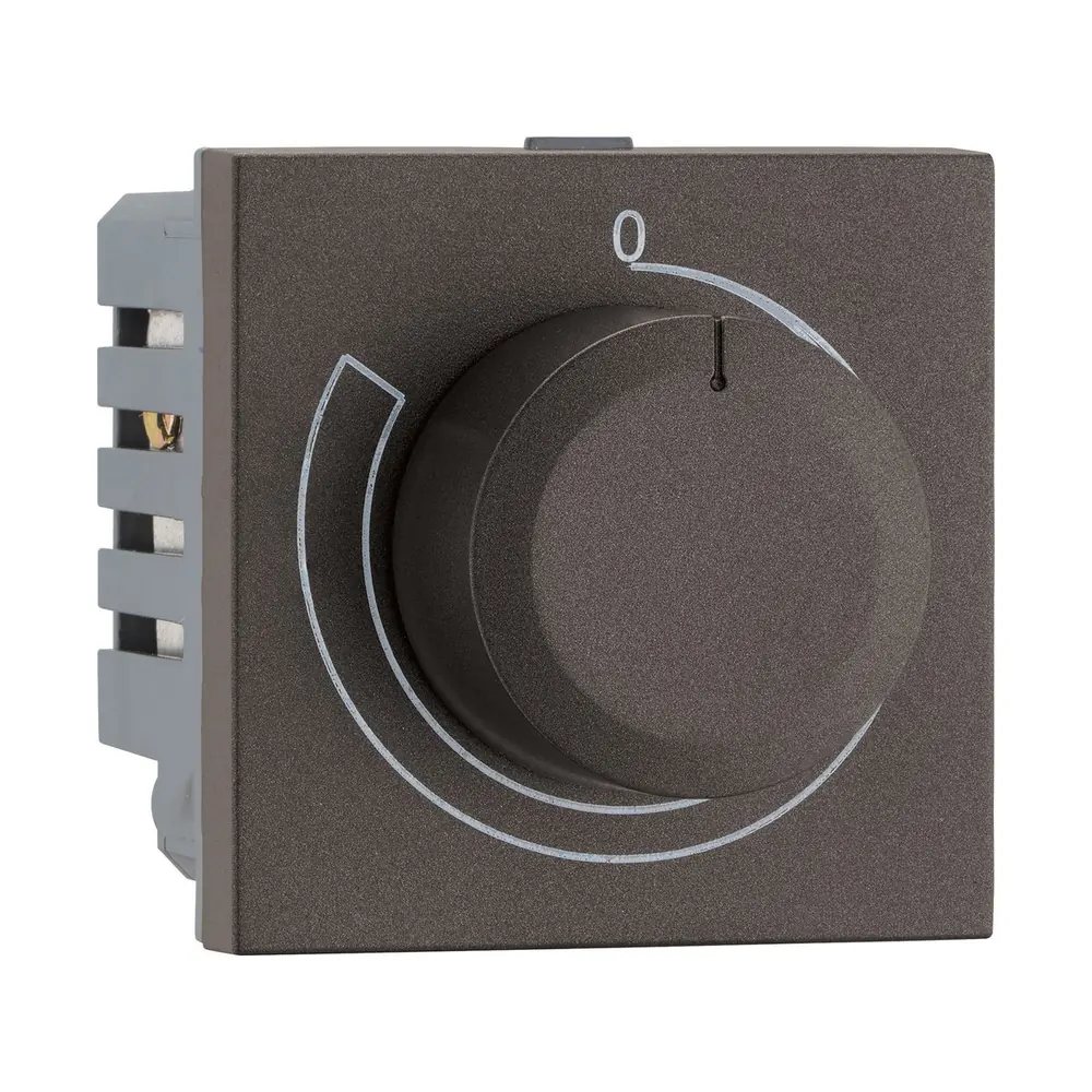 Legrand Myrius Rotary Light Dimmer - 500 Watts - 2 Module, Cat. No.: 6794 37