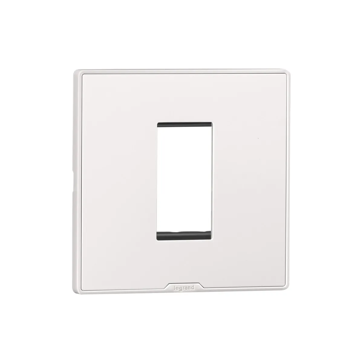 Legrand Myrius Cover Plate - 1 Module - Classic White, Cat. No.: 6795 01