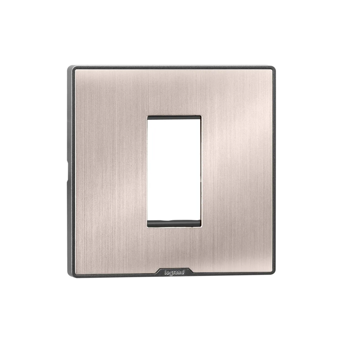 Legrand Myrius Cover Plate - 1 Module - Pearl Champagne, Cat. No.: 6795 61