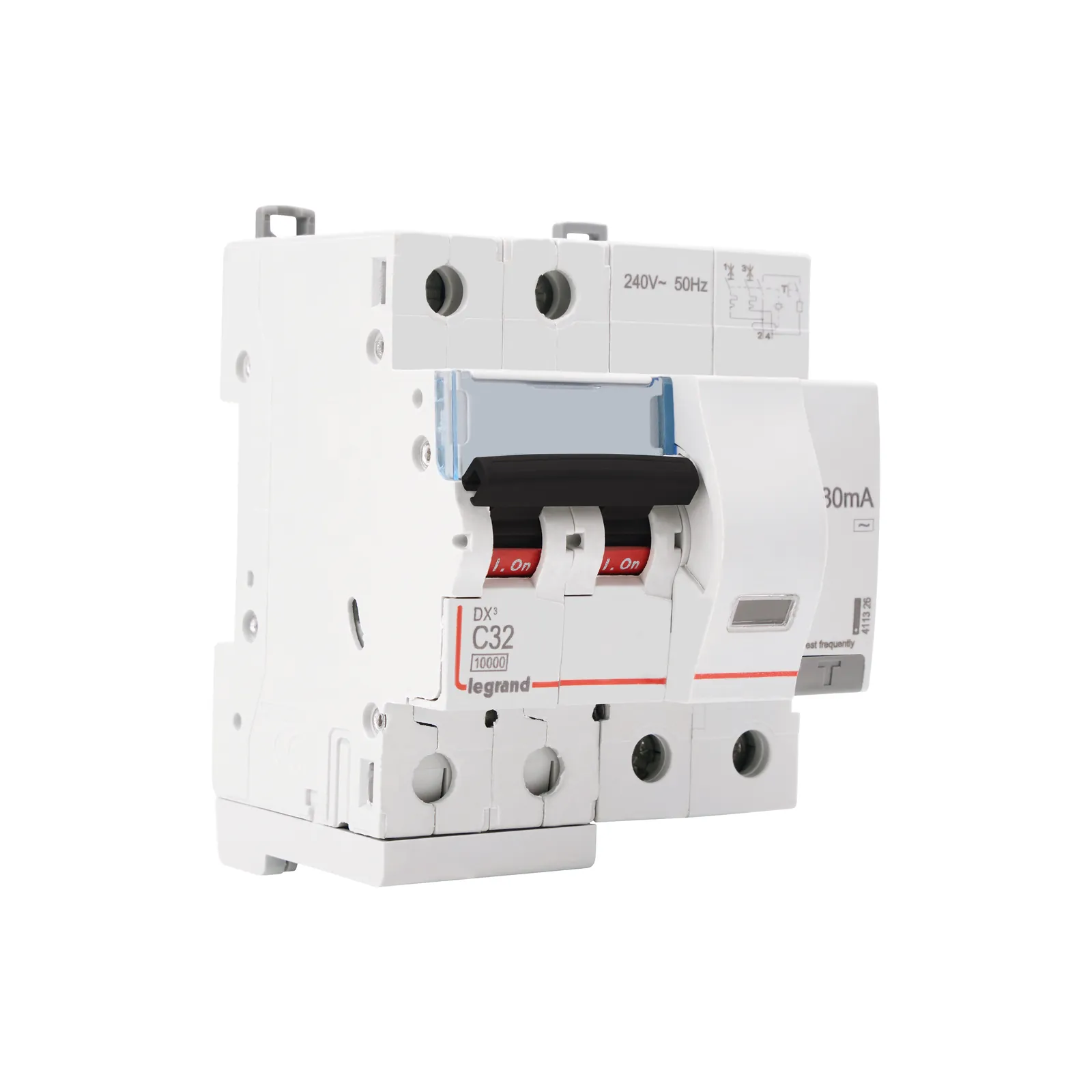 Legrand DX3 Type AC RCBO 32A DP 30mA - 411326