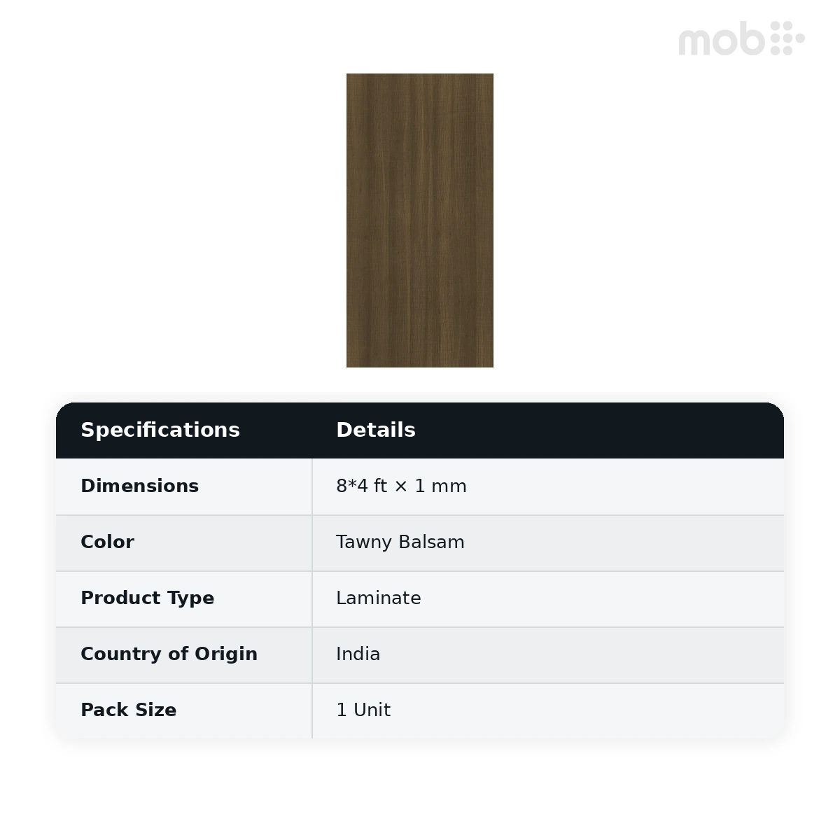 Merino Laminates Premium Collection Rioza Oak Tawny Balsam 8'x4' Size 14133 RH - image 2