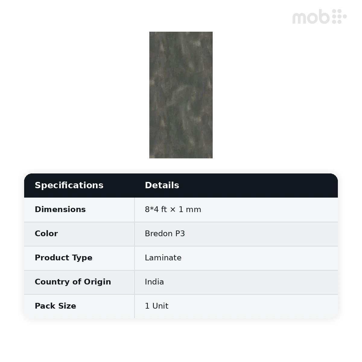 Merino Laminates Premium Collection Shiny Moons Bredon P3 8'x4' Size 49918 HGL SH V - image 2