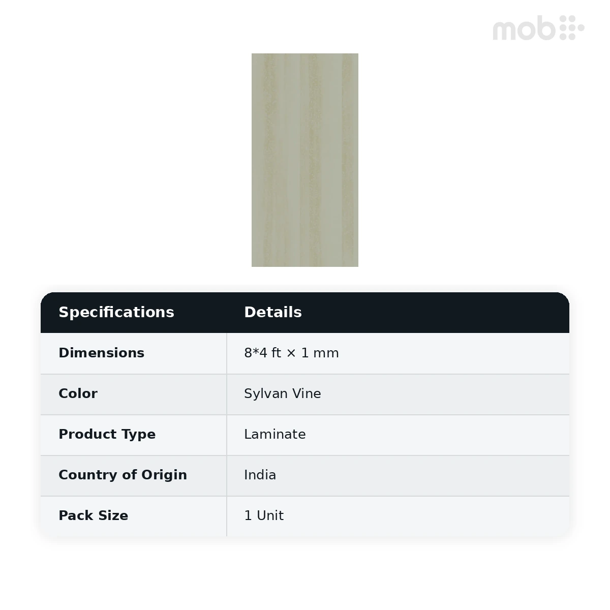 Merino Laminates Premium Collection Vine Sylvan Vine 8'x4' Size 49938 HGL SH V - image 2