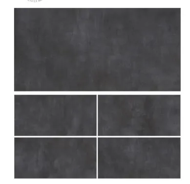 Morbi Tiles (Clancey) Galaxy Galaxy Nero 600 x 1200 mm (2x4 Feet) Punch With Carving Finish 9 mm Thickness, (2 Tiles/Box and 15.5 Sqft/Box)