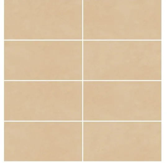 Morbi Tiles (Clancey) Subway Urban Sand 600 x 1200 mm (2x4 Feet) Matt Finish 9 mm Thickness, (2 Tiles/Box and 15.5 Sqft/Box)