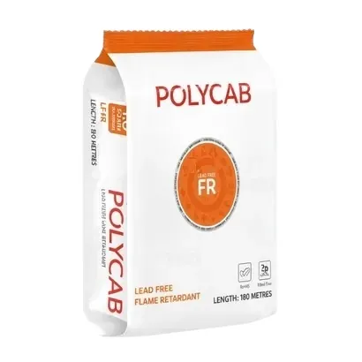 Polycab LF FR Wire 180 Meters Pouch Packaging 1 Sqmm Red Color
