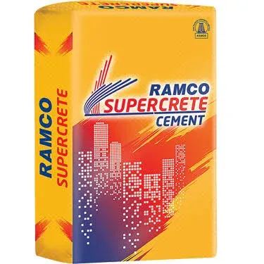 (50 Bags MOQ) Ramco Supercrete Blended Cement 50Kg Bag (50 Bags Multiple) 