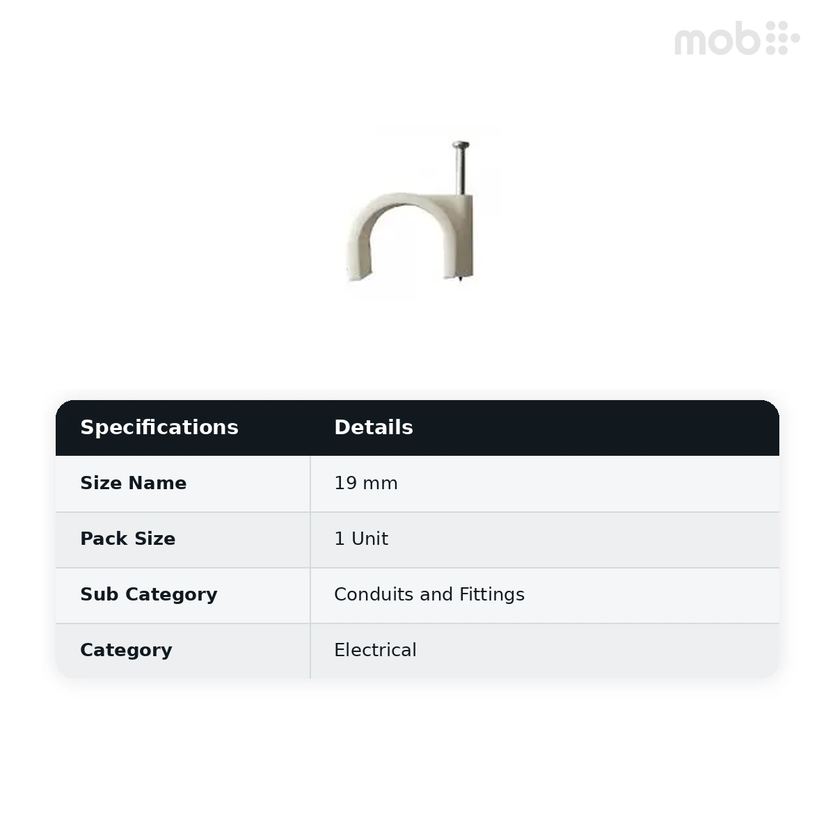Regional brand 19mm Nail Clip (100Pc/pack) - image 2