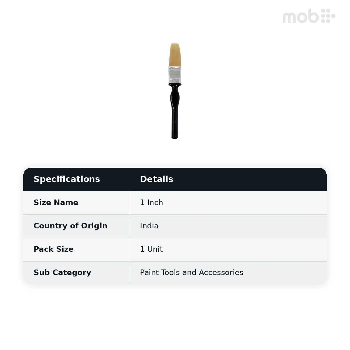 Regional Brand Paints Brush 1 Inch - image 2