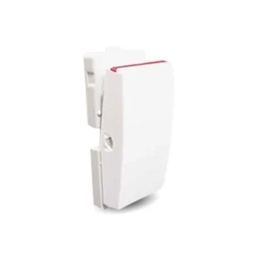 Schneider Electric Opale 6AX 1 way switch - White, Code: X1001WH