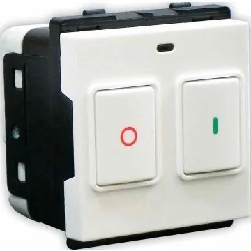 Schneider Electric Opale 25A Motor Starter switch - White, Code: X1186WH