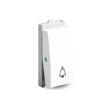 Schneider Electric Opale 6A Bell Push - White, Code: X1005WH