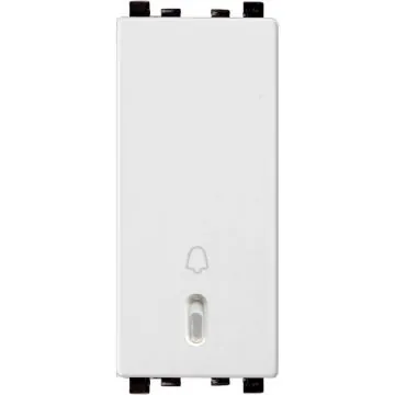 Schneider Electric Zencelo 6A Bell Push switch - White, Code: IN8405