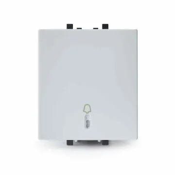 Schneider Electric Zencelo 6A Bell Push switch (2M) - White, Code: IN8425
