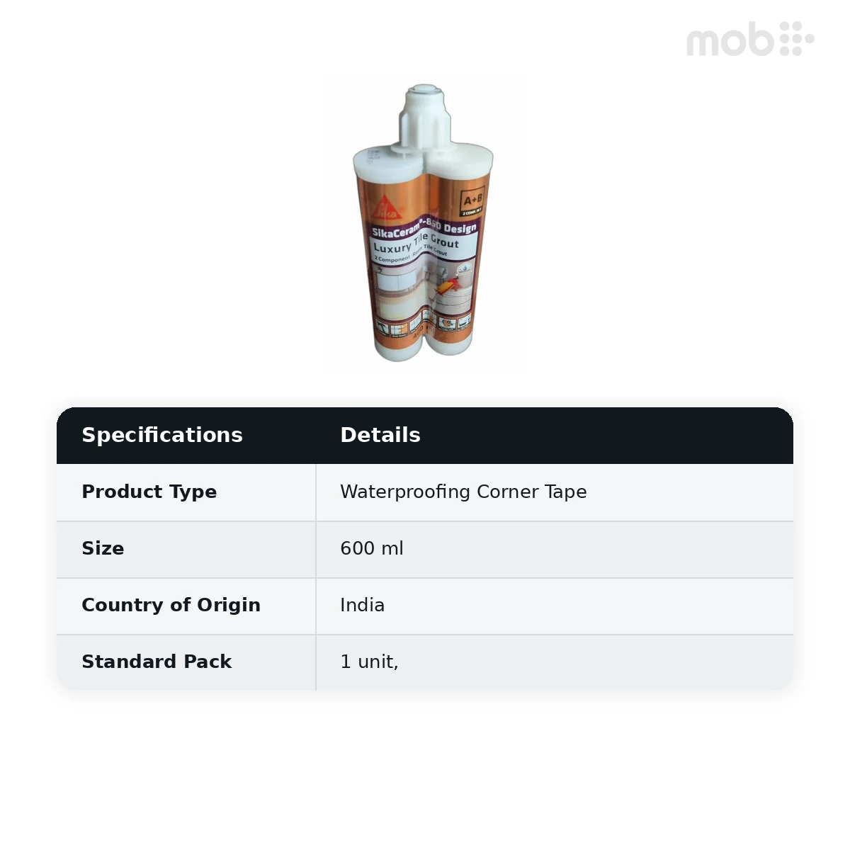 Sika Luxury Tile Grout Sikaceram-850 Design 600ml (Pack of 1) - image 2