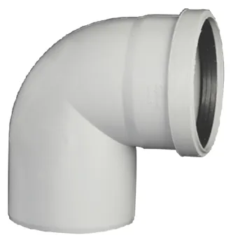 Supreme PVC S.W.R Plain Bend, 50mm, Ring Type