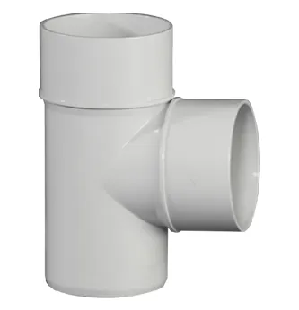 Supreme PVC S.W.R Single Tee, 75mm, Pasting Type