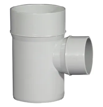 Supreme PVC S.W.R Reducing Tee, 110x75mm, Pasting Type