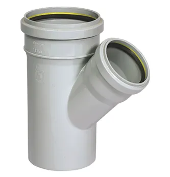 Supreme PVC S.W.R Reducing 'Y', 110x75mm, Ring Type