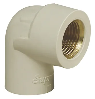 Supreme Lifeline CPVC Female Threaded Elbow(Brass), ½ x ½ inch