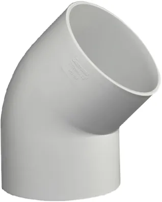 Supreme PVC Agriculture Elbow 45 °, 16 kg, 40mm