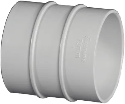 Supreme PVC S.W.R Coupler, 160mm, Pasting Type - image 1