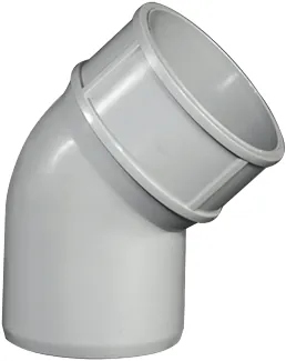 Supreme PVC S.W.R Bend 45°, 160mm, Pasting Type