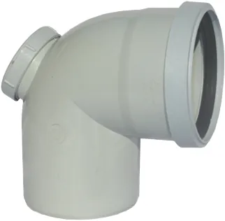 Supreme PVC S.W.R Door Bend, 160mm, Ring Type