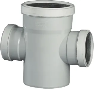 Supreme PVC S.W.R Reducing Door Tee, 160x110mm, Ring Type