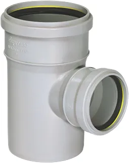 Supreme PVC S.W.R Reducing Tee, 160x75mm, Ring Type