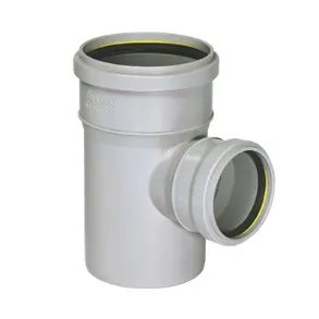 Supreme SWR Reducing Tee, 110 x 75 mm, Ring Type