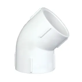 Supreme Aqua Gold uPVC SCH 80 Elbow 45°, 1/2 inch (15 mm)